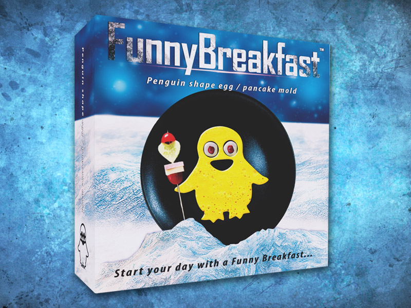 Funny Breakfast penguin egg / pancake shaper